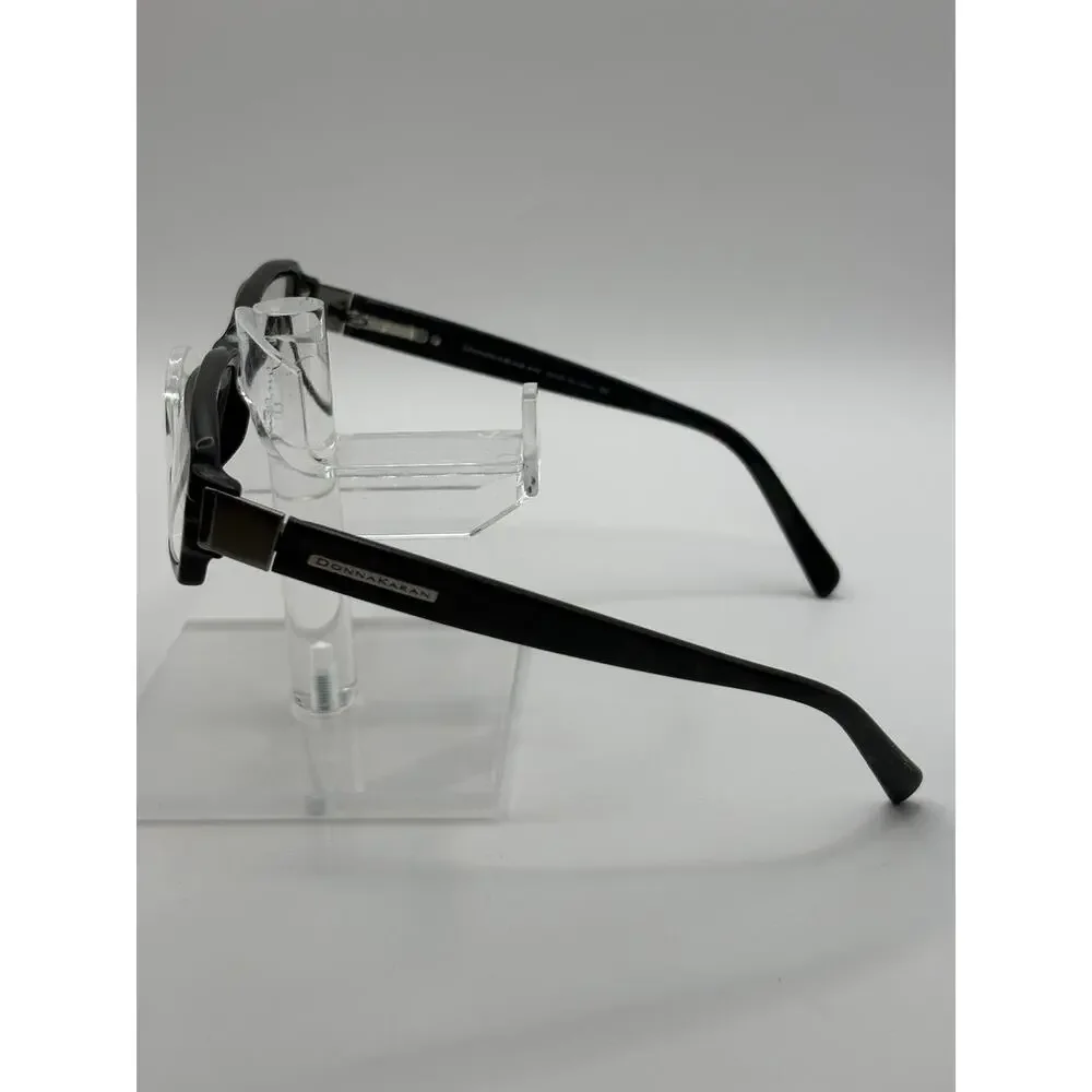 Donna Karan DK1506 3001 Black Eyeglasses Frames 49-16 125 Rectangle